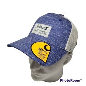 Carhartt Hat Jersey Mesh Snapback Blue